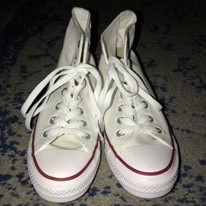 White high top converse